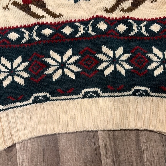 Vintage Polo Ralph Lauren Fair Isle Polo Bear Sweater - Picture 4 of 7